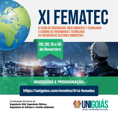 XI Feira de Engenharia, Meio Ambiente e Tecnologia
