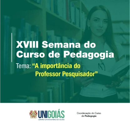 XVIII Semana do Curso de Pedagogia